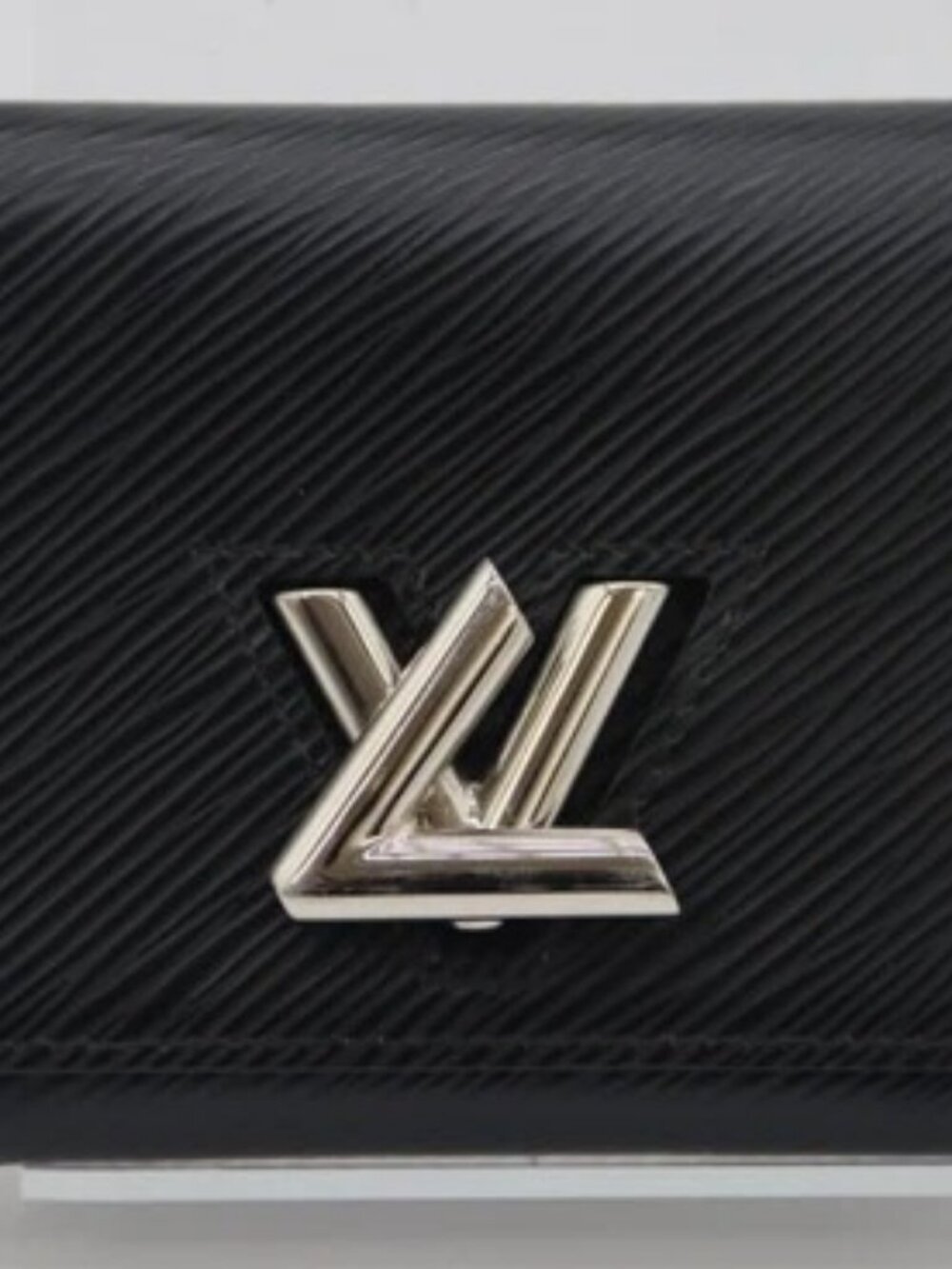 Louis Vuitton Epi Leather Twist Wallet - Black